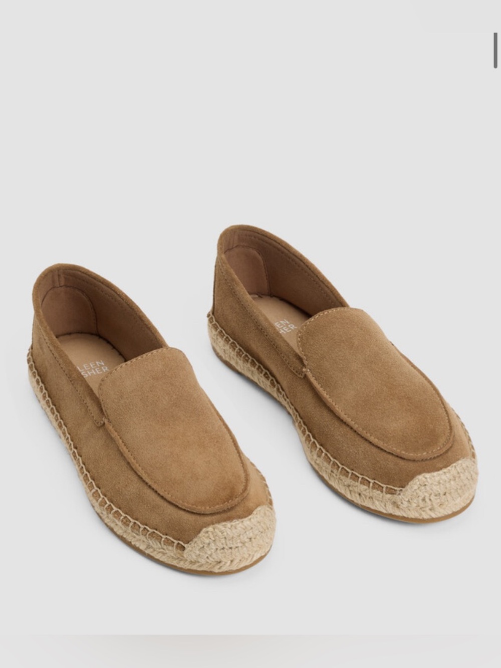 NWOT Eileen Fisher Lyla Sport Suede Espadrille-8